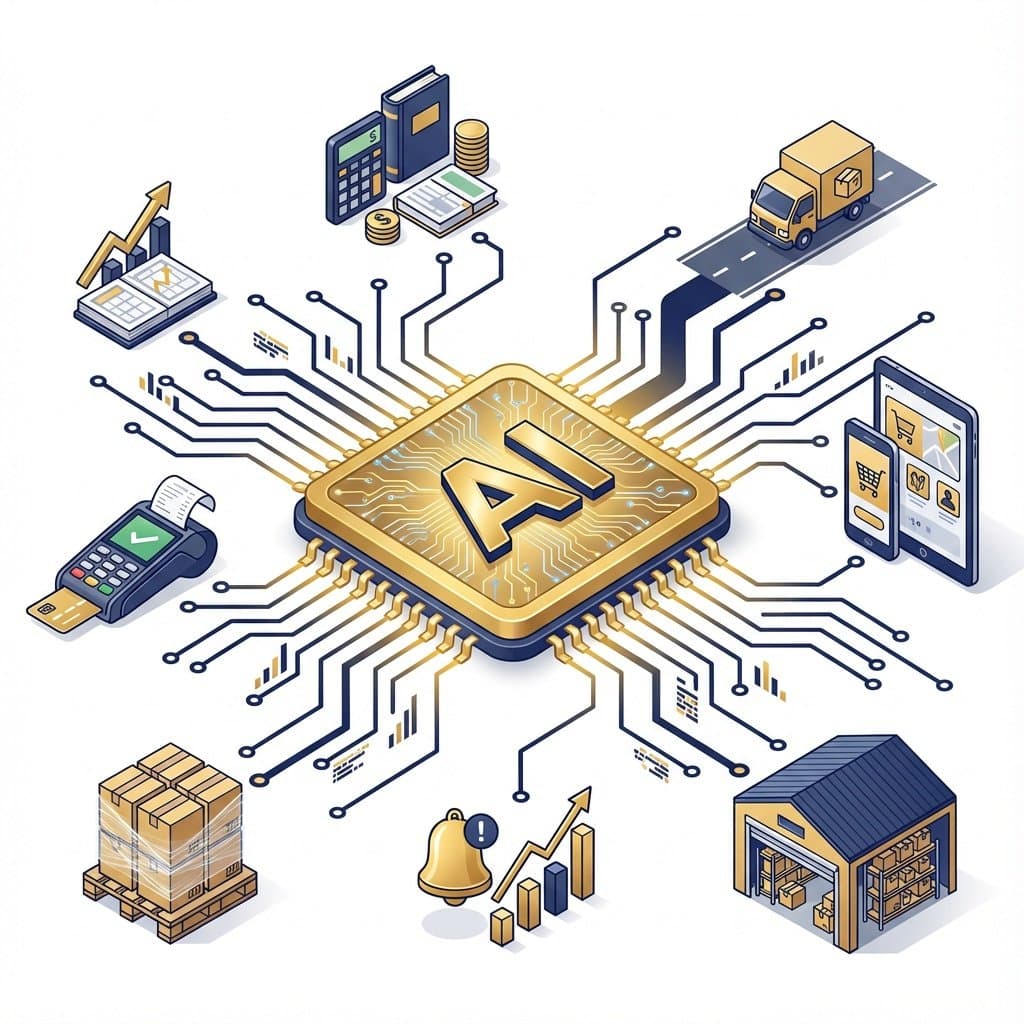 AI-powered inventory management visualization